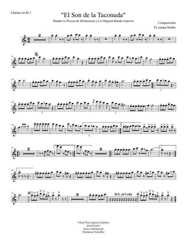 La imagen puede contener una previsualizacion de una partitura